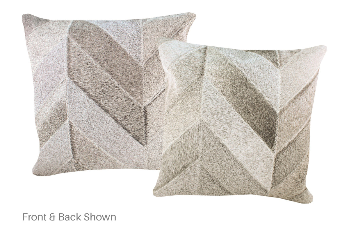 Patchwork Cowhide Pillow #A53058
