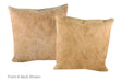 Beige Cowhide Pillow 20x20 #A53065 by Hudson Hides
