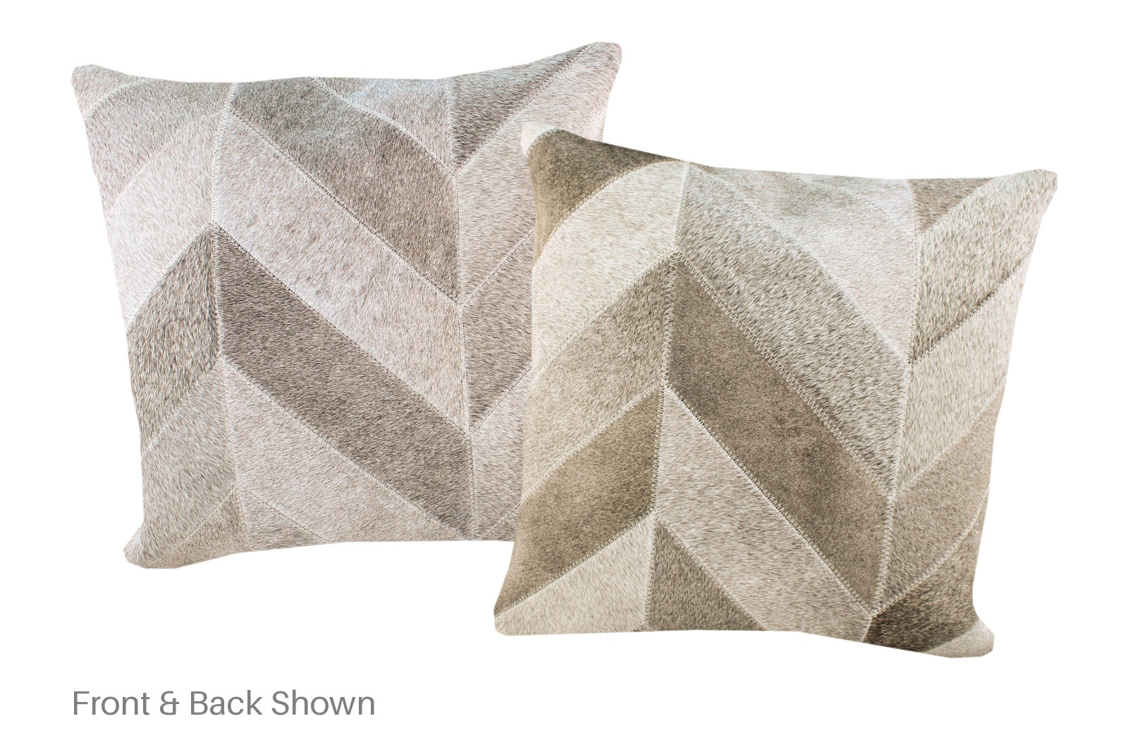 Patchwork Cowhide Pillow #A53066
