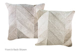 Patchwork Cowhide Pillow 20x20 #A53068 by Hudson Hides