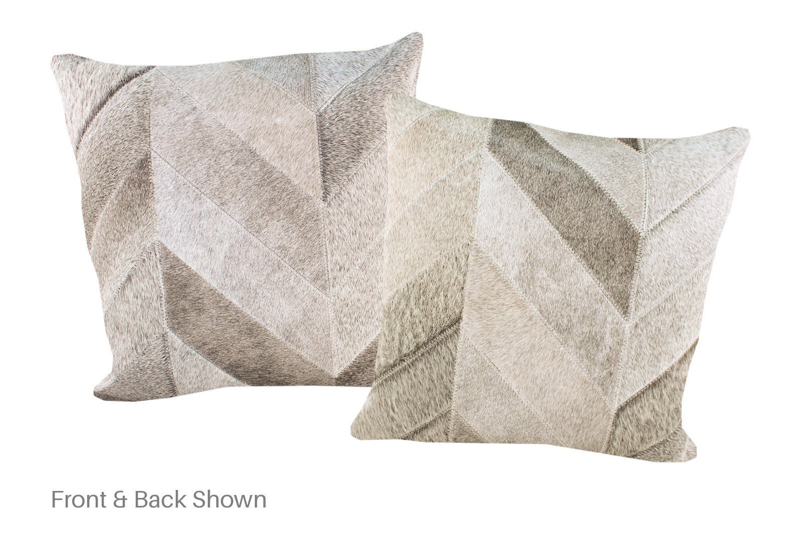 Patchwork Cowhide Pillow #A53069