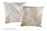 Patchwork Cowhide Pillow 20x20 #A53071 by Hudson Hides
