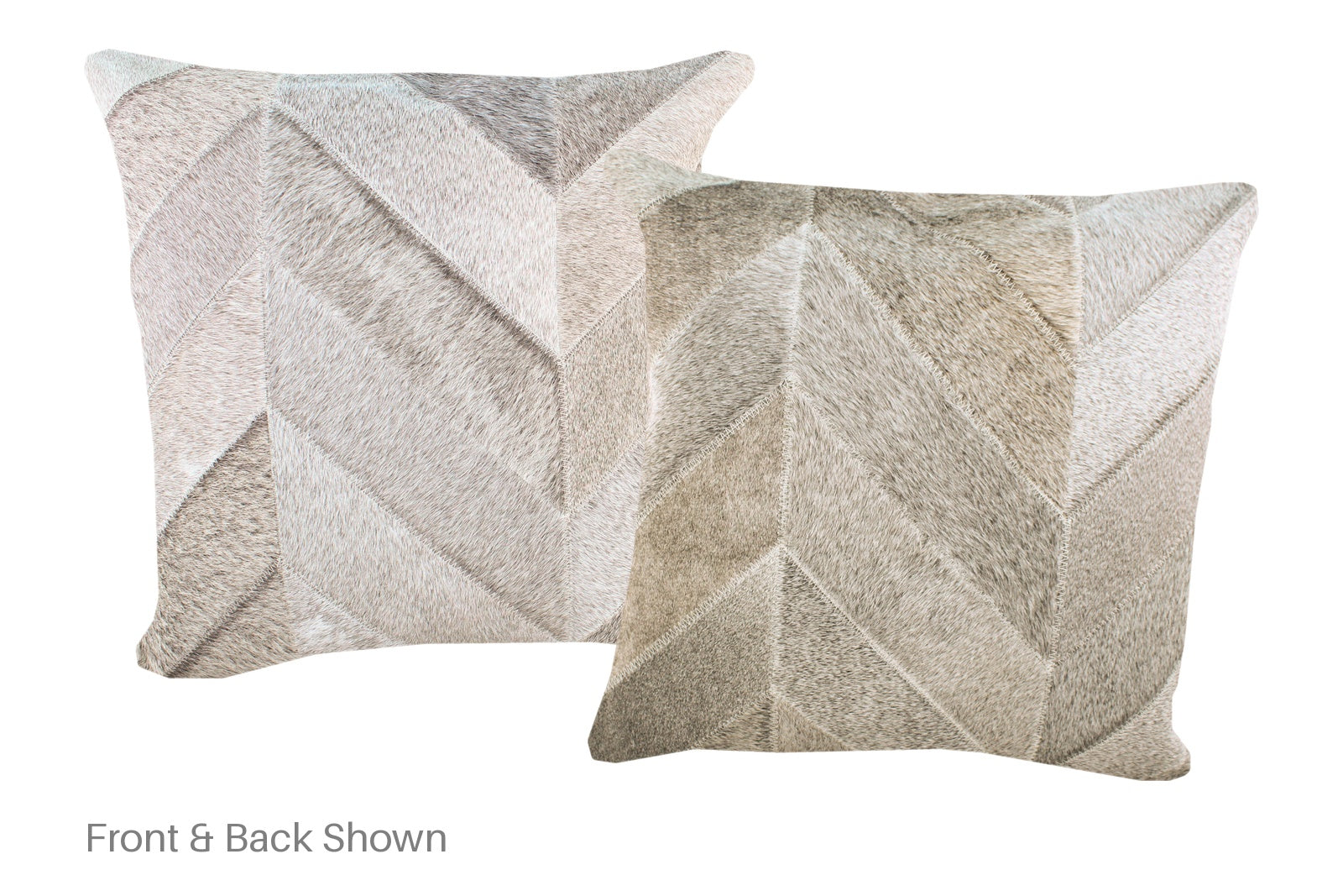 Patchwork Cowhide Pillow #A53071