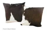 Chocolate Cowhide Pillow 20x20 #A53072 by Hudson Hides