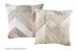 Patchwork Cowhide Pillow 20x20 #A53073 by Hudson Hides