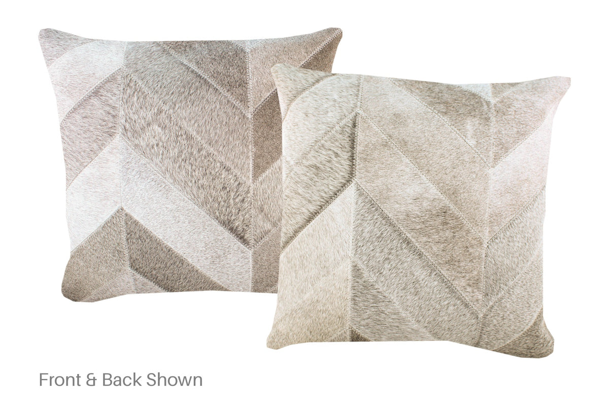 Patchwork Cowhide Pillow #A53073