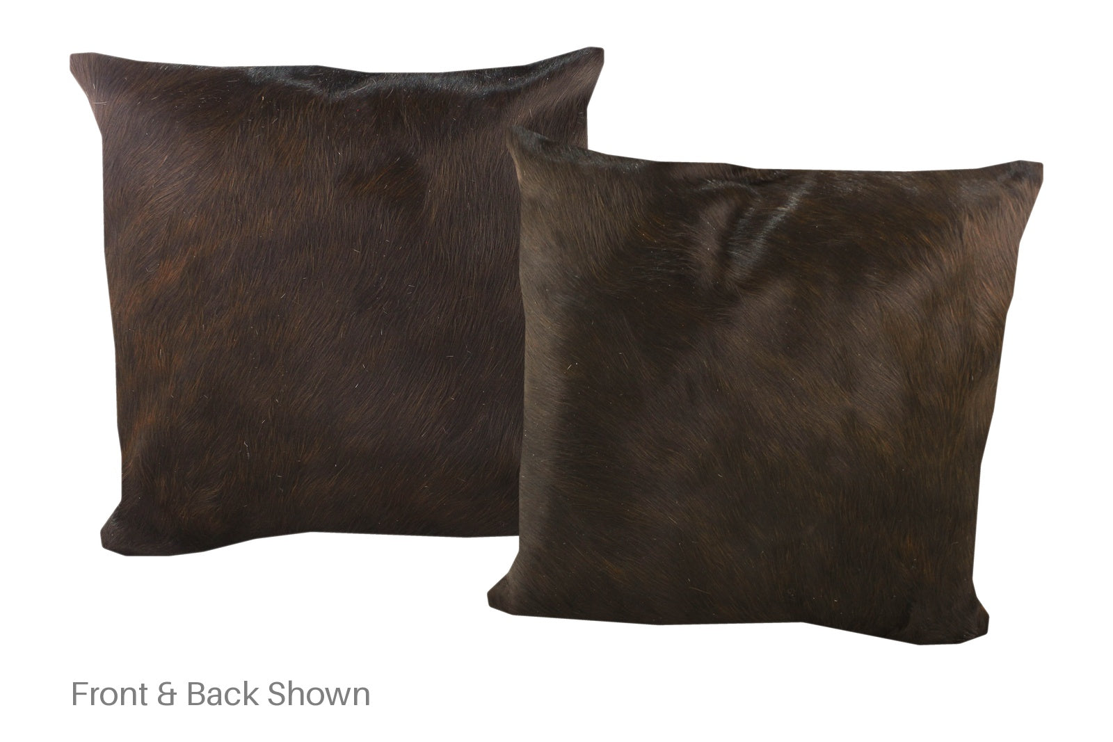 Chocolate Cowhide Pillow #A53076