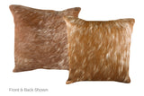 Medium Brindle Cowhide Pillow 20x20 #A53077 by Hudson Hides