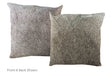 Grey Cowhide Pillow 20x20 #A53079 by Hudson Hides