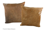 Caramel Cowhide Pillow 20x20 #A53089 by Hudson Hides