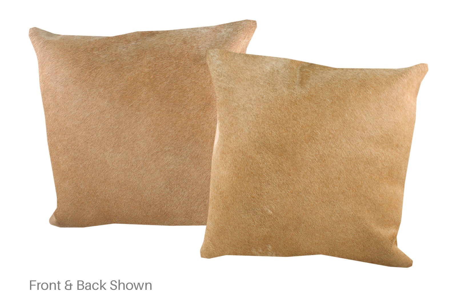 Beige Cowhide Pillow #A53093
