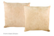 Beige Cowhide Pillow 20x20 #A53098 by Hudson Hides