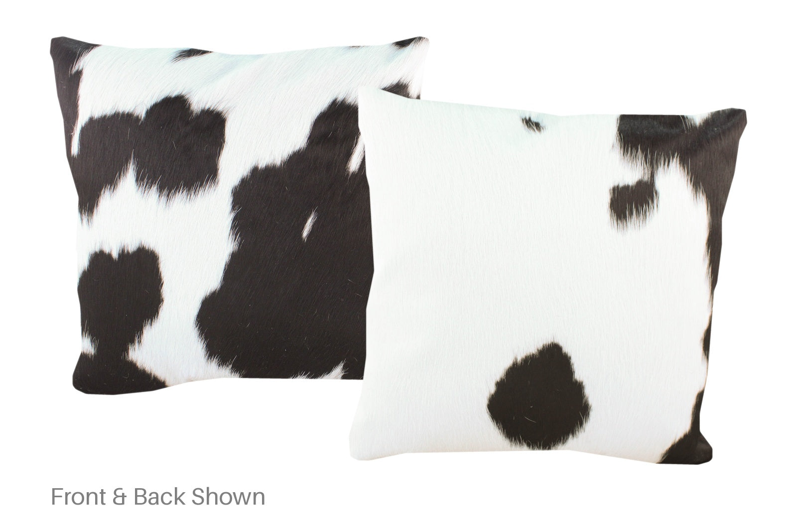Black and White Cowhide Pillow #A53108