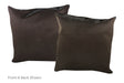 Solid Black Cowhide Pillow 20x20 #A53112 by Hudson Hides