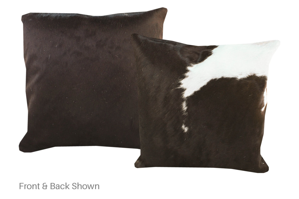 Black and White Cowhide Pillow #A53114