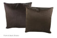 Solid Black Cowhide Pillow 20x20 #A53115 by Hudson Hides