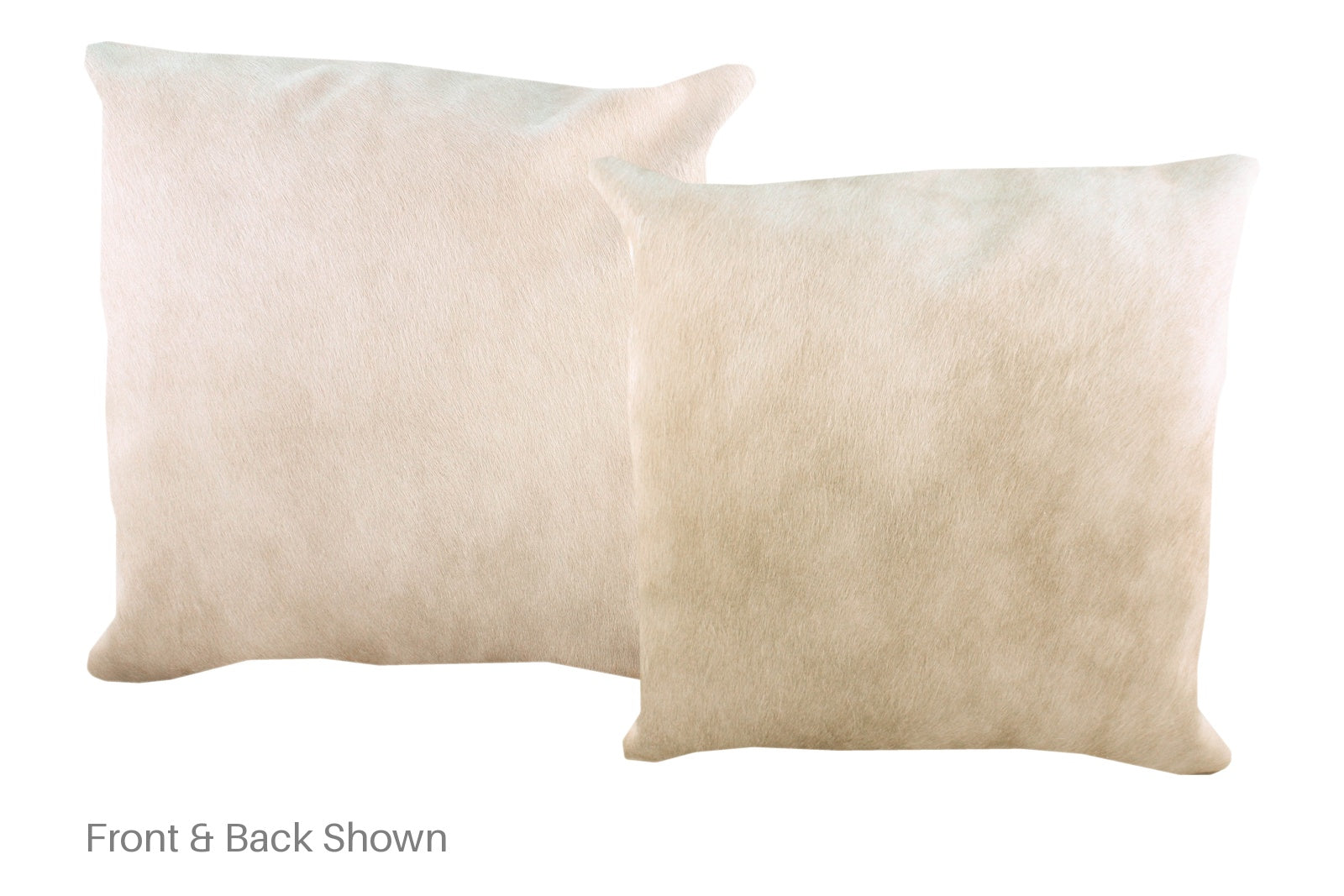 Champagne Cowhide Pillow #A53118