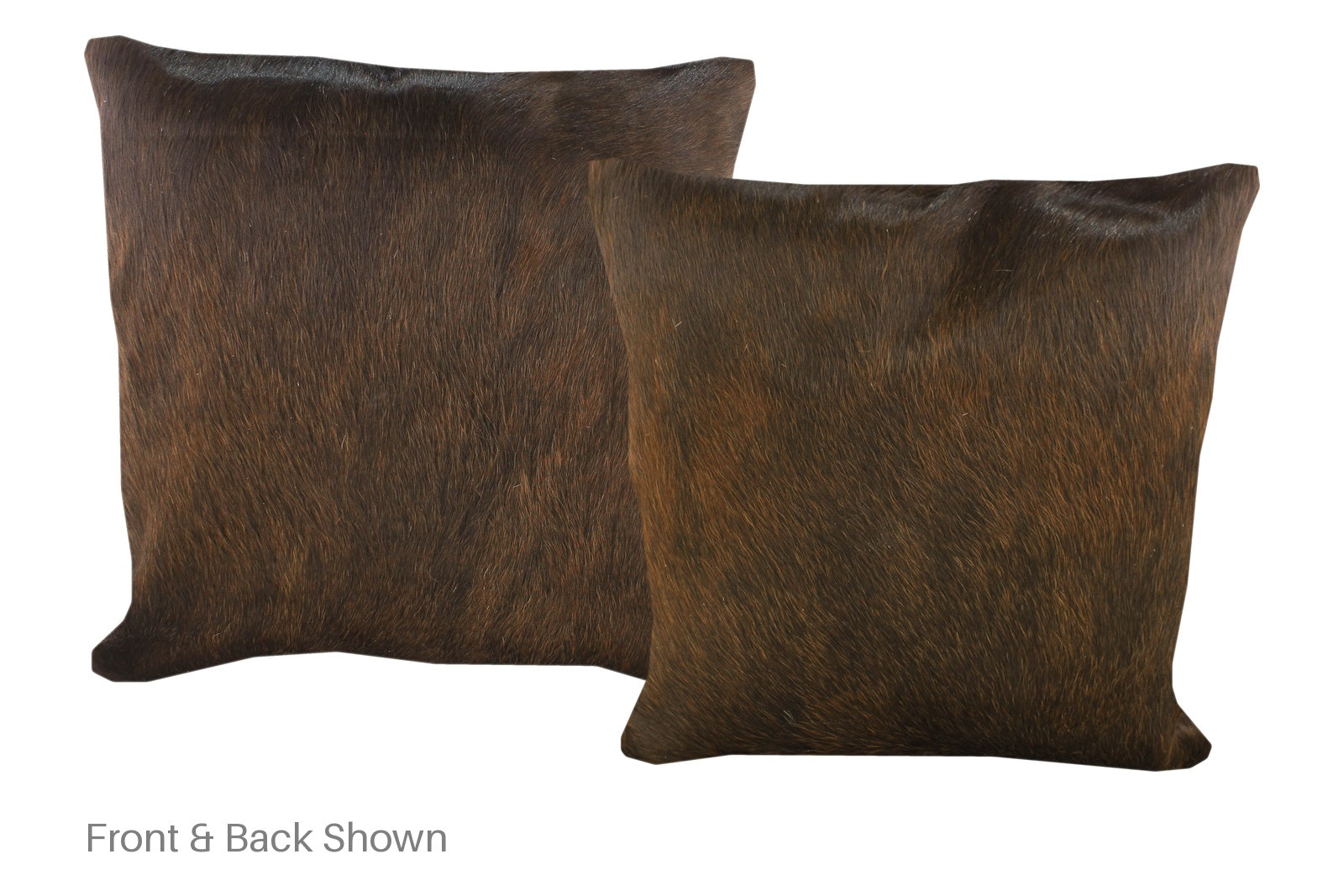 Dark Brindle Cowhide Pillow #A53124