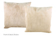 Champagne Cowhide Pillow 20x20 #A53126 by Hudson Hides
