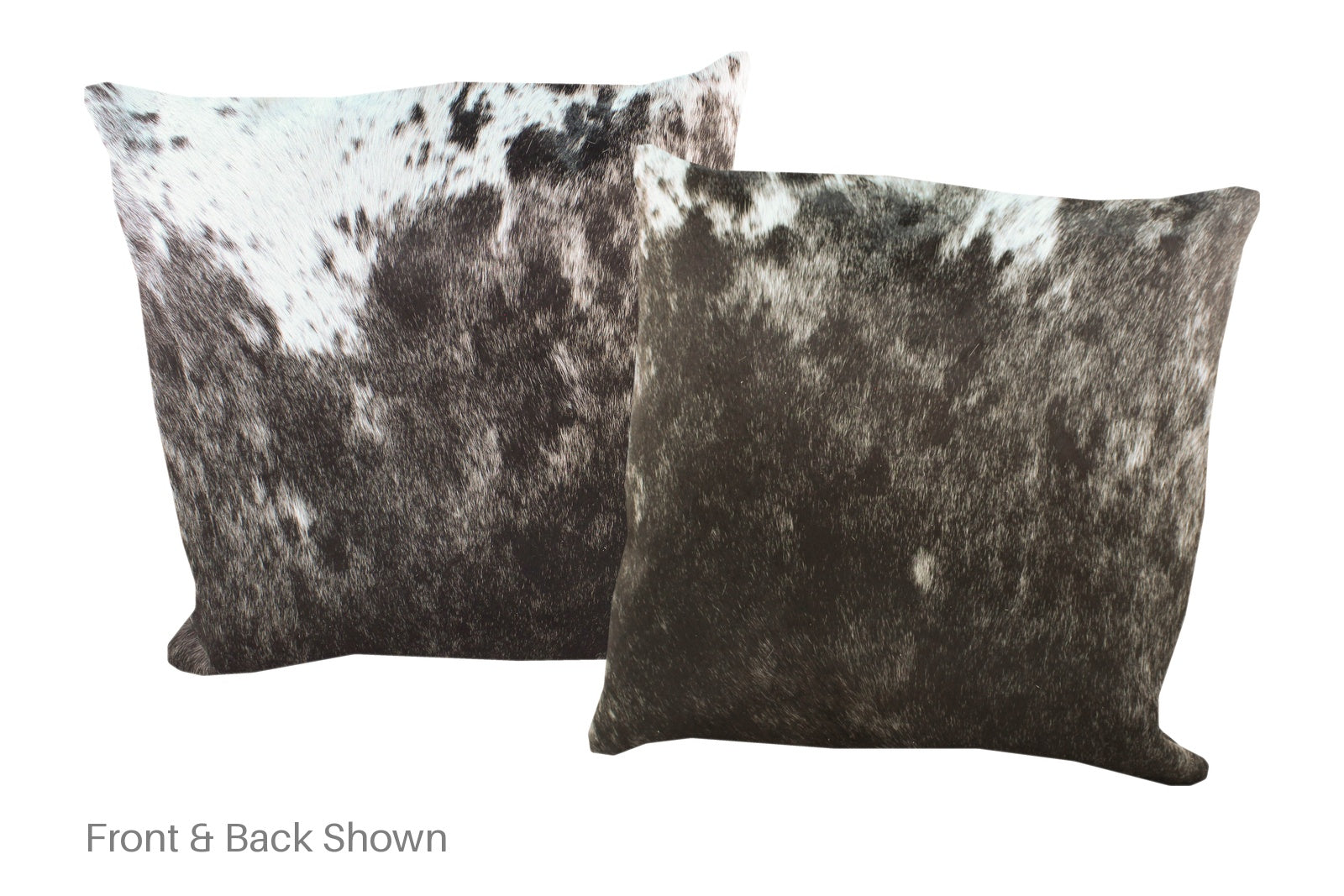 Black and White Cowhide Pillow #A53137