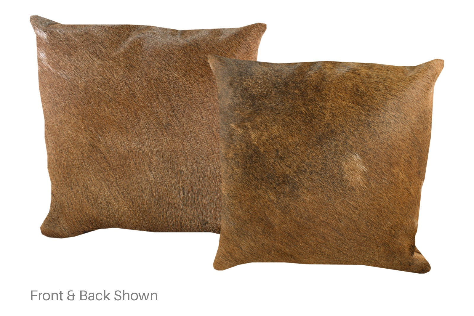 Caramel Cowhide Pillow #A53140