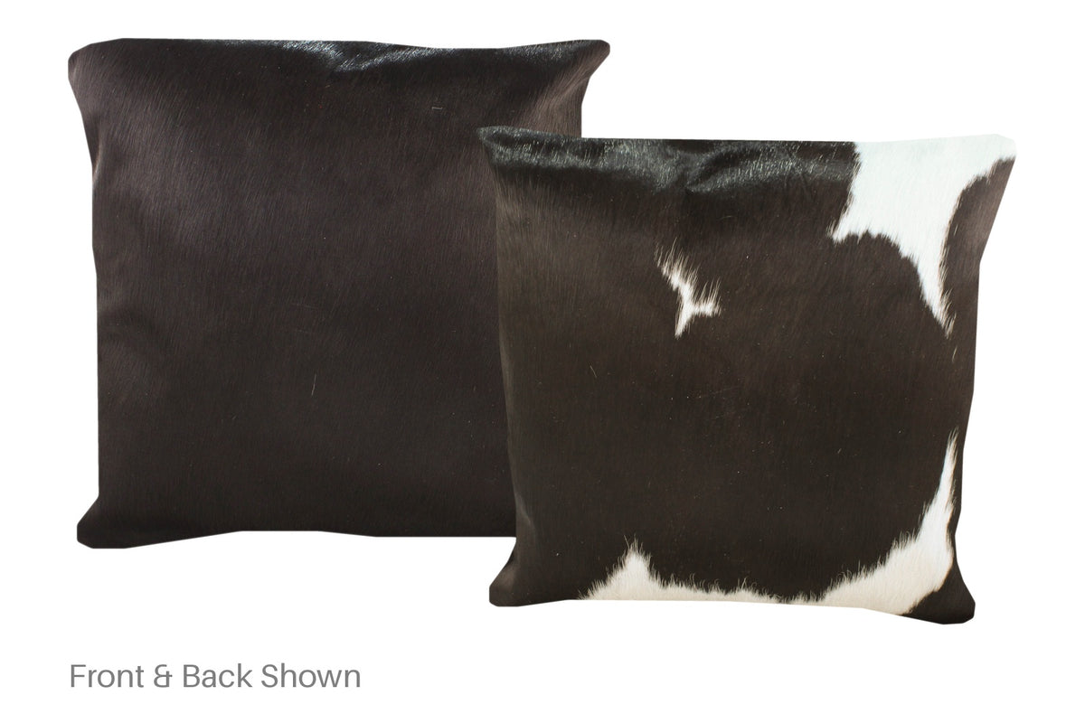 Black and White Cowhide Pillow #A53143