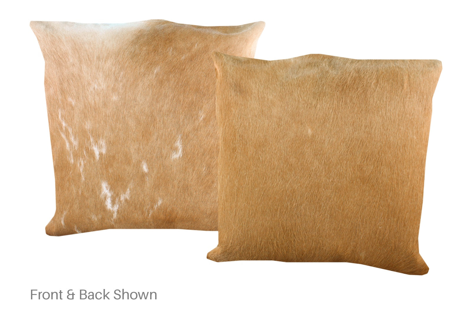 Beige Cowhide Pillow #A53145