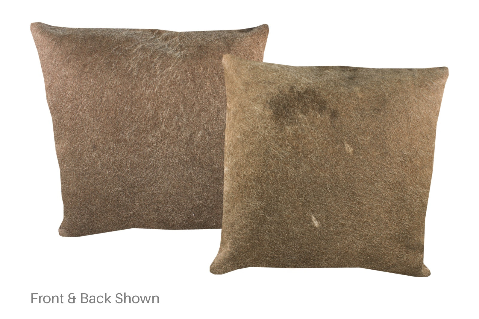 Taupe Cowhide Pillow #A53150