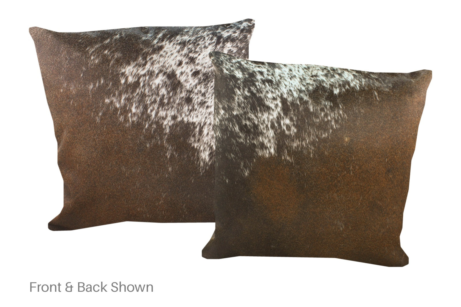 Chocolate Cowhide Pillow #A53152