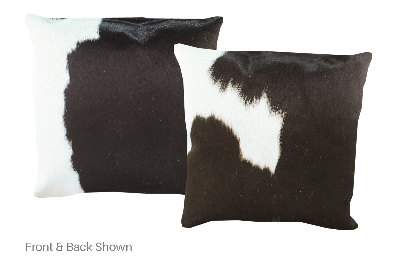 Black and White Cowhide Pillow #A53153