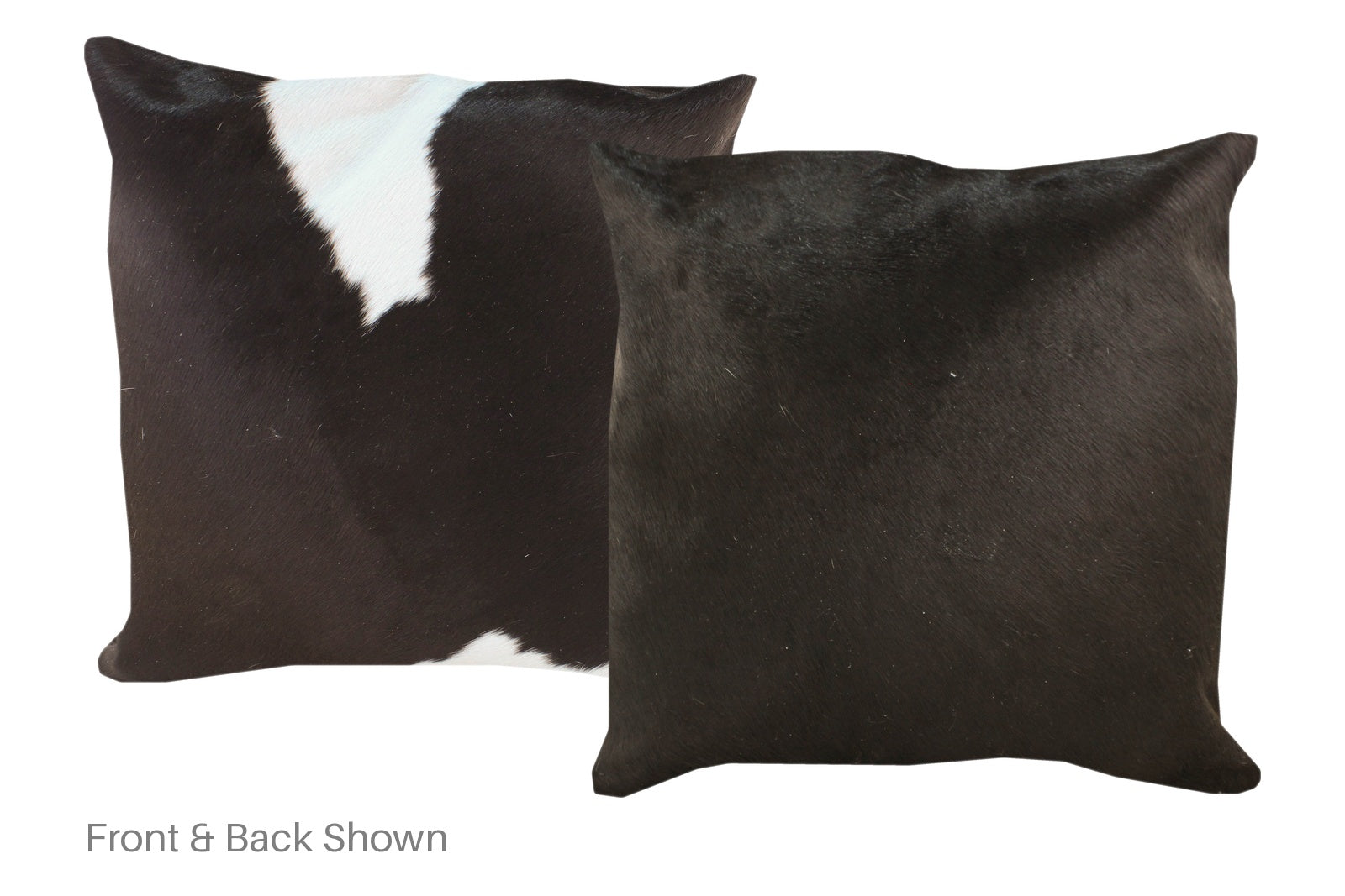 Black and White Cowhide Pillow #A53164