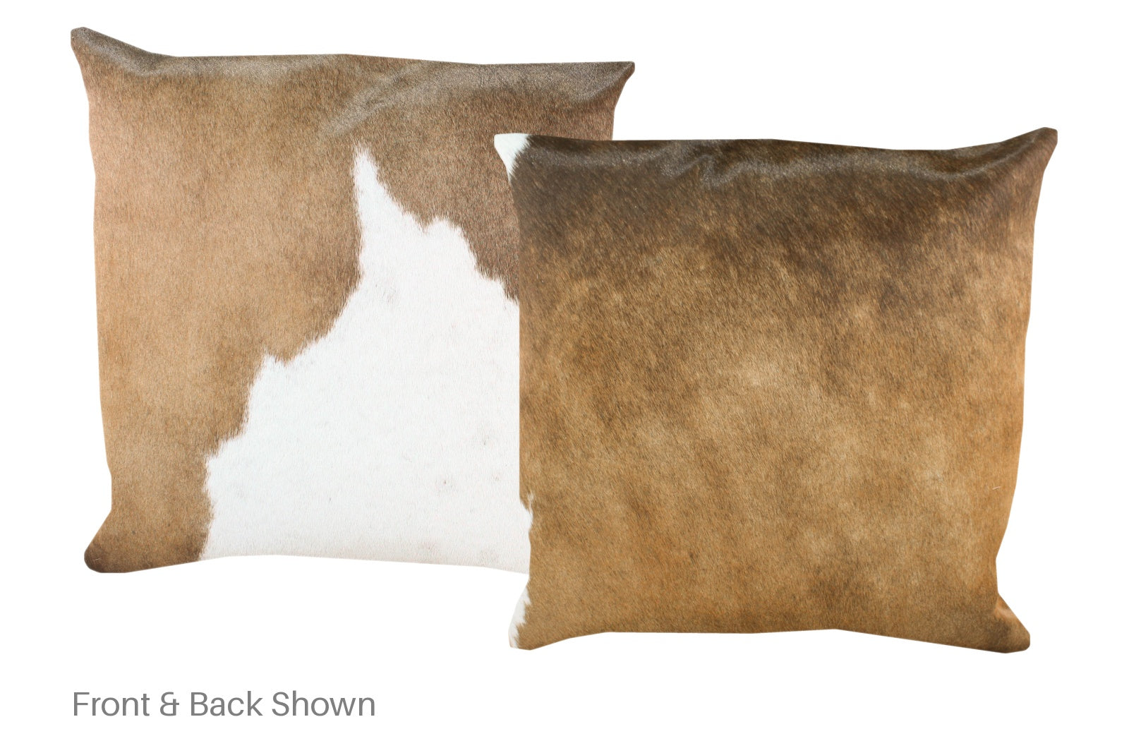 Chocolate Cowhide Pillow #A53165