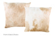 Caramel Cowhide Pillow 20x20 #A53167 by Hudson Hides