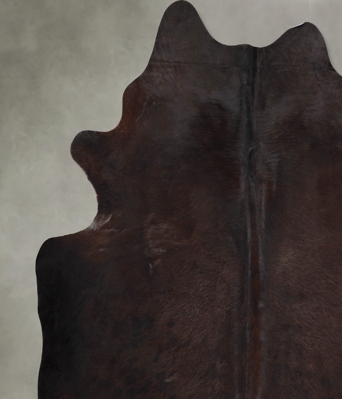 Chocolate X-Large Brazilian Cowhide Rug 7'3"H x 6'4"W #A53186 by Hudson Hides