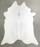 Light Grey XX-Large Brazilian Cowhide Rug 8'1"H x 7'3"W #A53194 by Hudson Hides