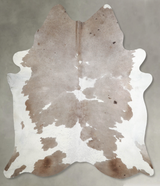 Taupe XX-Large Brazilian Cowhide Rug 7'9"H x 6'7"W #A53206 by Hudson Hides