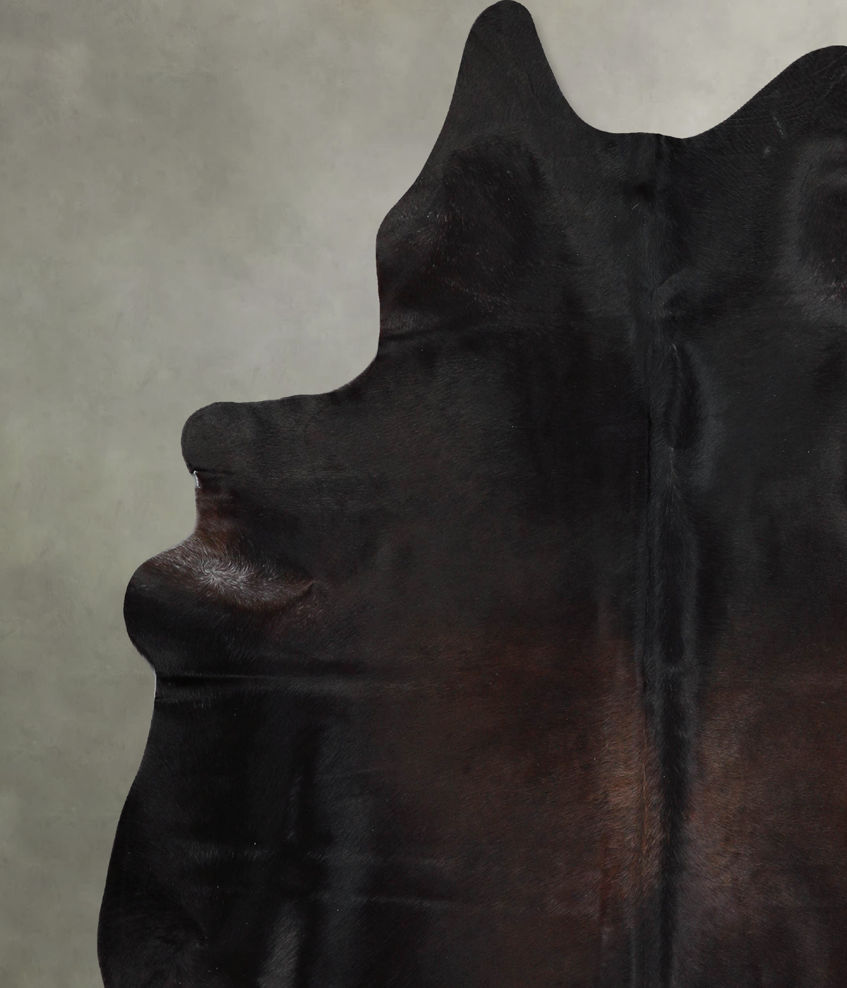 Chocolate X-Large Brazilian Cowhide Rug 7'6"H x 6'7"W #A53207 by Hudson Hides