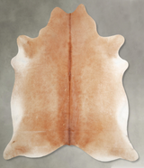 Beige XX-Large Brazilian Cowhide Rug 7'9"H x 7'3"W #A53209 by Hudson Hides
