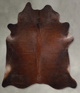 Dark Brindle XX-Large Brazilian Cowhide Rug 7'11"H x 6'10"W #A53224 by Hudson Hides