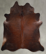 Dark Brindle XX-Large Brazilian Cowhide Rug 7'11"H x 6'10"W #A53224 by Hudson Hides