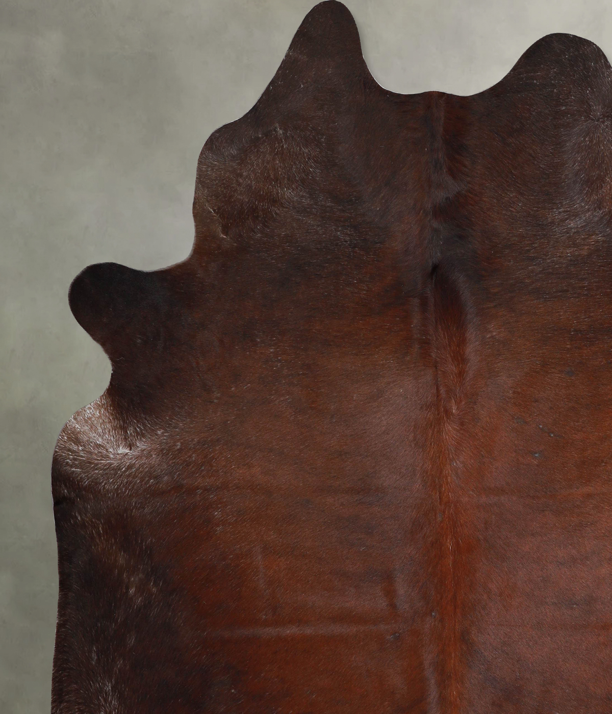 Dark Brindle XX-Large Brazilian Cowhide Rug 7'11"H x 6'10"W #A53224 by Hudson Hides