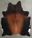 Warm Caramel X-Large Brazilian Cowhide Rug 7'0"H x 5'10"W #A53227 by Hudson Hides