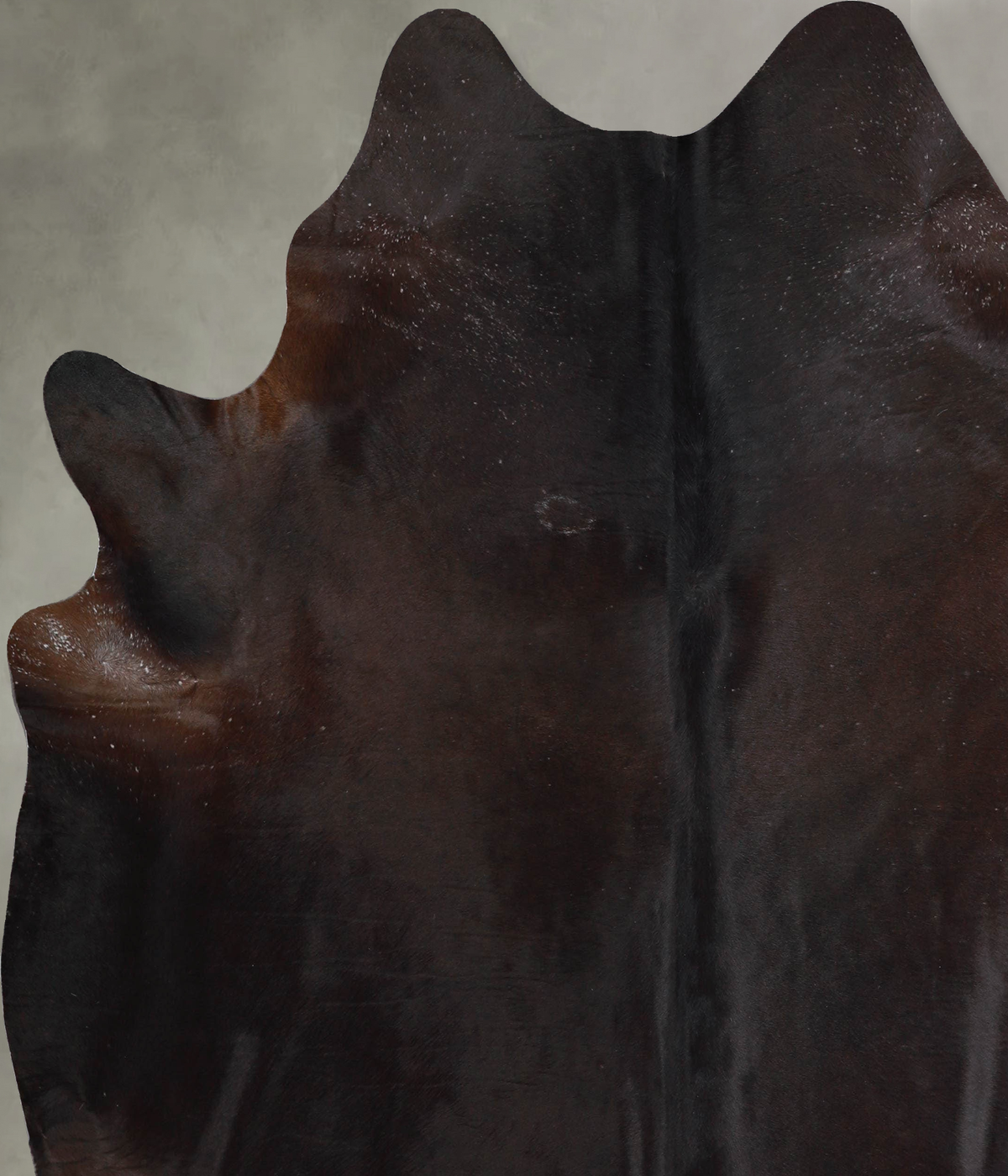 Chocolate X-Large Brazilian Cowhide Rug 7'5"H x 6'8"W #A53230 by Hudson Hides
