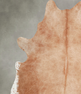 Solid Brown X-Large Brazilian Cowhide Rug 7'4"H x 6'9"W #A53238 by Hudson Hides