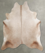 Taupe X-Large Brazilian Cowhide Rug 7'5"H x 6'3"W #A53240 by Hudson Hides