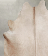 Taupe X-Large Brazilian Cowhide Rug 7'5"H x 6'3"W #A53240 by Hudson Hides