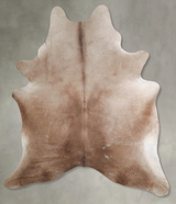 Taupe XX-Large Brazilian Cowhide Rug 8'6"H x 6'9"W #A53254 by Hudson Hides