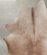 Taupe XX-Large Brazilian Cowhide Rug 8'6"H x 6'9"W #A53254 by Hudson Hides