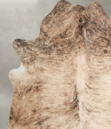 Light Brindle X-Large Brazilian Cowhide Rug 7'4"H x 6'8"W #A53262 by Hudson Hides