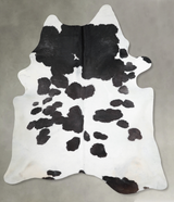 Black and White XX-Large Brazilian Cowhide Rug 8'8"H x 6'9"W #A53265 by Hudson Hides